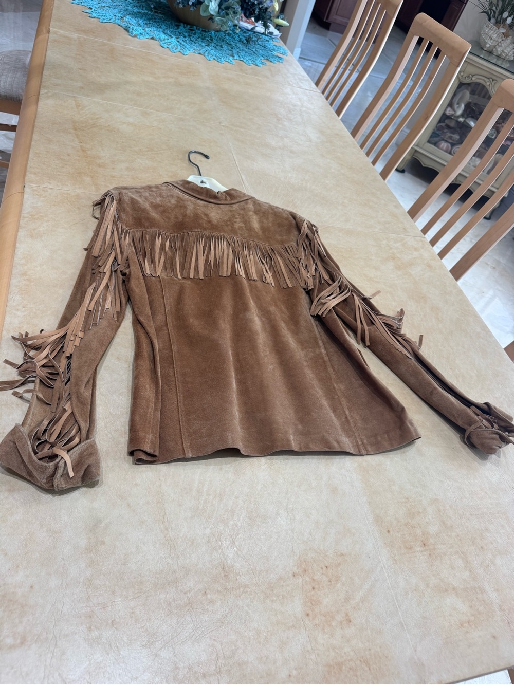 PRICE DROP: LAUREN-RL EST 1967(VTG), M, soft SUEDE EXTERIOR/LEATHER INTERIOR JKT - Picture 7 of 13